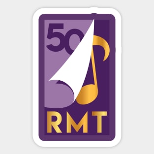 RMT 50th Sticker